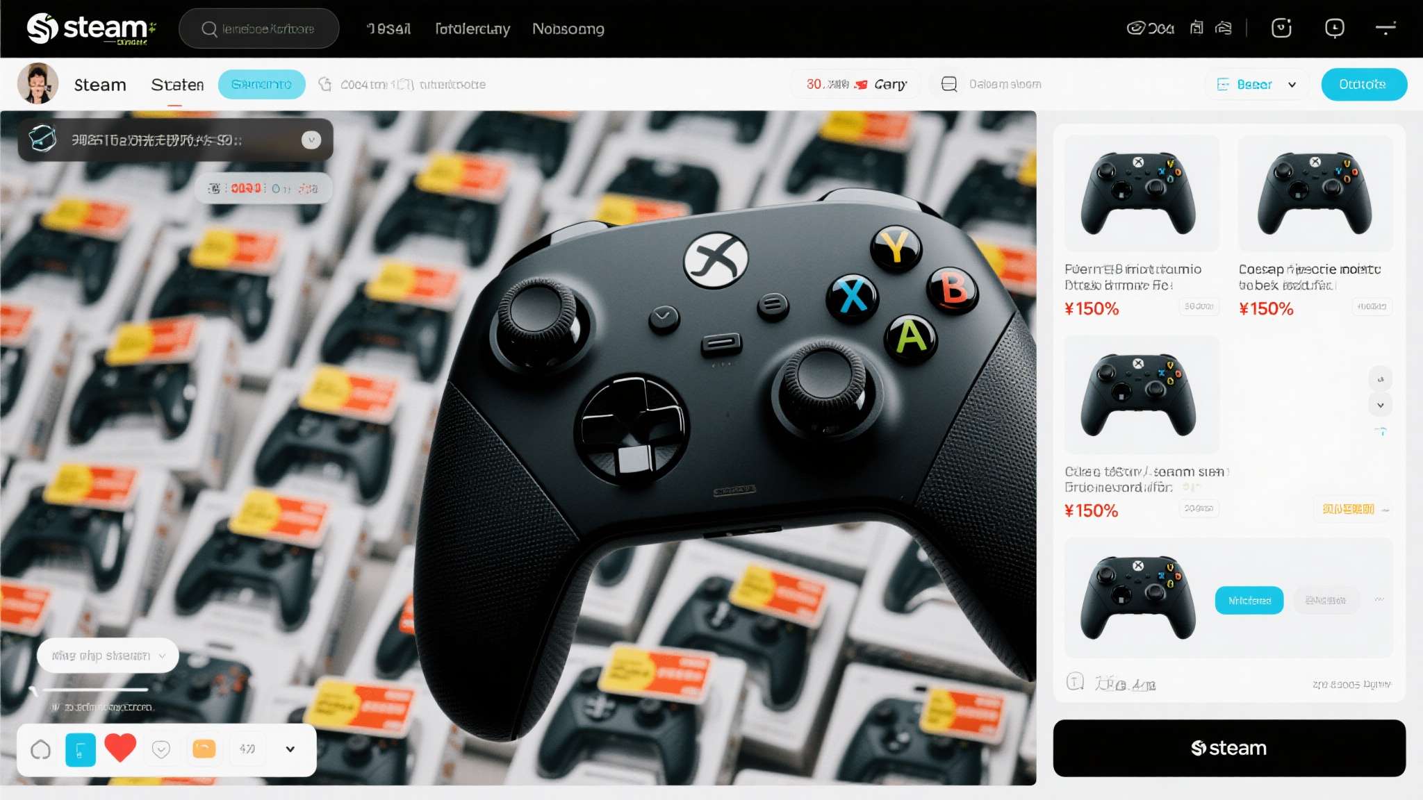 以2024年底的一次补货为例，某批次Steam手柄在官方商店上架后不足90秒便宣
